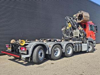 MAN TGS 35.400 8X4-4 BL / Z CRANE + HOOKLIFT